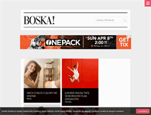 Tablet Screenshot of boska.pl